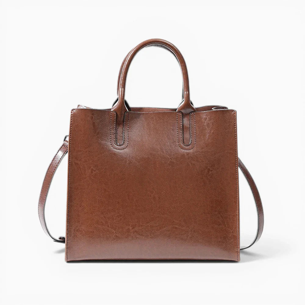 Sac ordinateur femme - Élégance cuir
