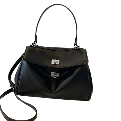 Sac à main cabas pour femme en cuir Élégance Cuir, avec poignées et intérieur spacieux, design élégant et sophistiqué.