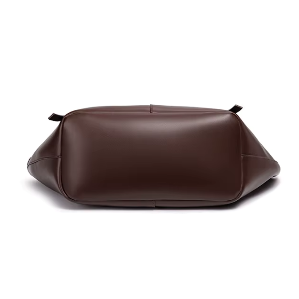Grand sac à main cabas Élégance Cuir Lisa, en cuir élégant avec poignées souples et espace pour les courses ou le quotidien.