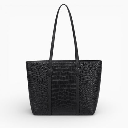 Grand sac cabas en cuir pour femme Élégance Cuir modèle Versailles, avec un espace spacieux et une finition élégante.