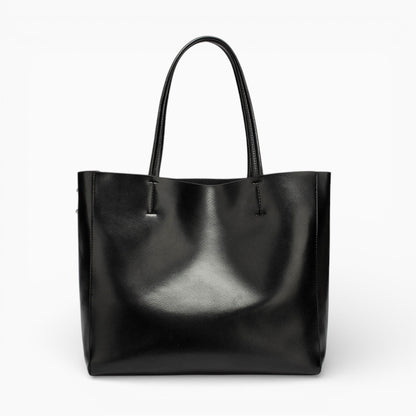 Sac cabas en cuir pour femme modèle Paris avec compartiment zippé, de la marque Élégance Cuir.