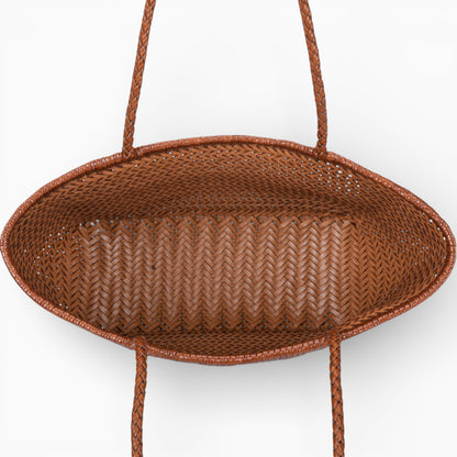 Sac cabas en cuir structuré pour femme modèle Nice de la marque Élégance Cuir, en couleur élégante et design raffiné.