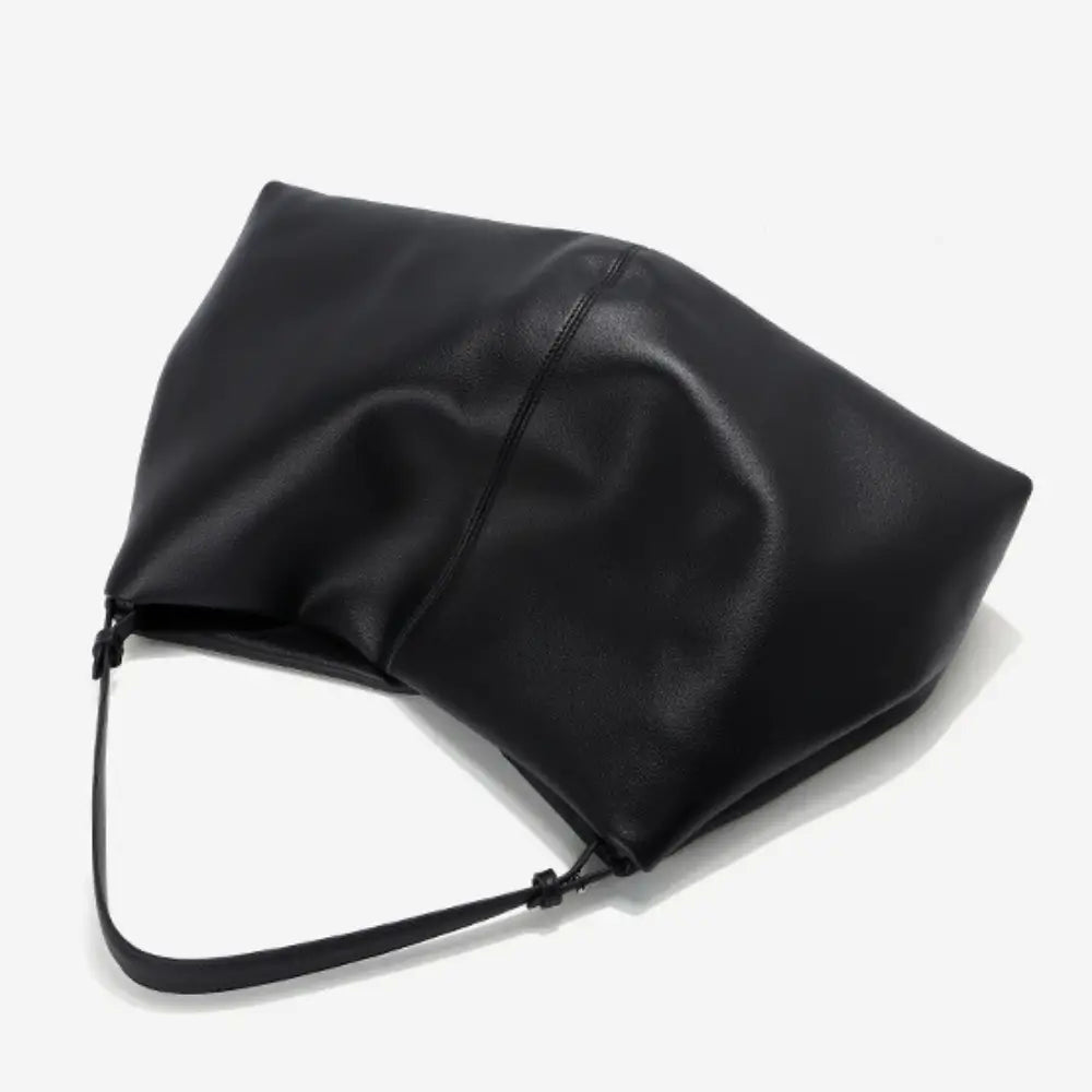 Sac cabas cuir OXFORD - vue cote
