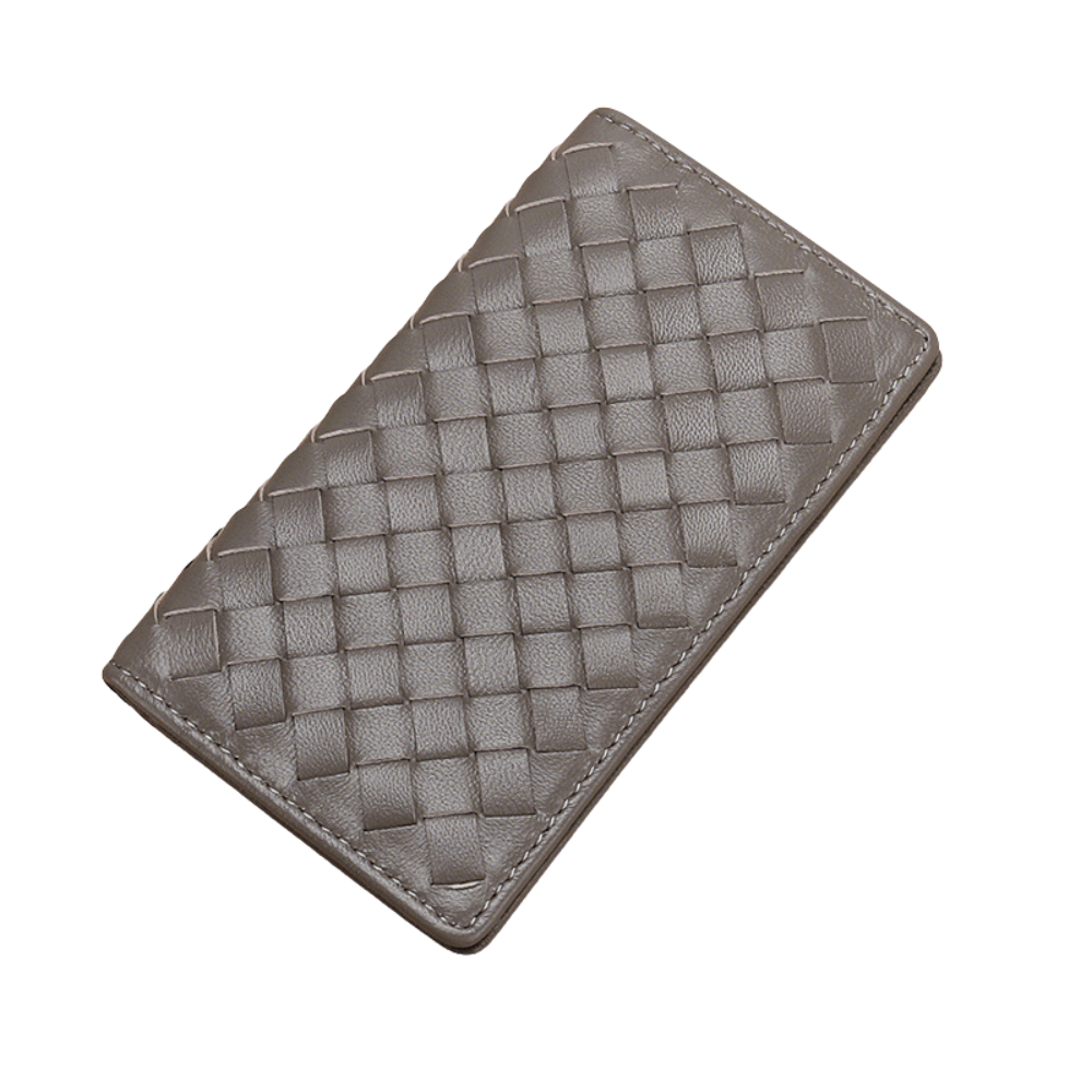 Portefeuille homme en cuir Élégance Cuir, modèle Adrien, avec compartiments pour cartes et billets, vue de face.